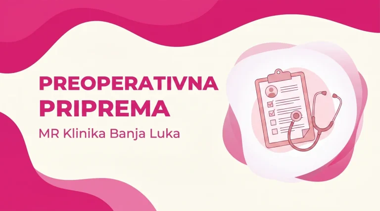 Preoperativna priprema Banja Luka - pregledi, nalazi i anestezioloski pregled, MR Klinika