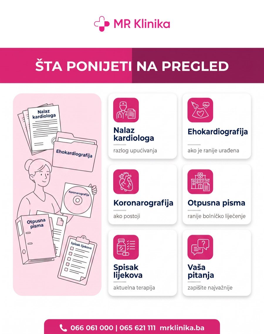 Šta Ponijeti Na Kardiohiruršku Konsultaciju Šta ponijeti na pregled kardiohirurga